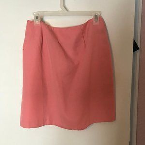 Linen mini skirt